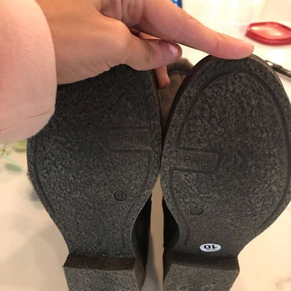 Pajar brown leather fur Karen boot - Picture 6 of 7